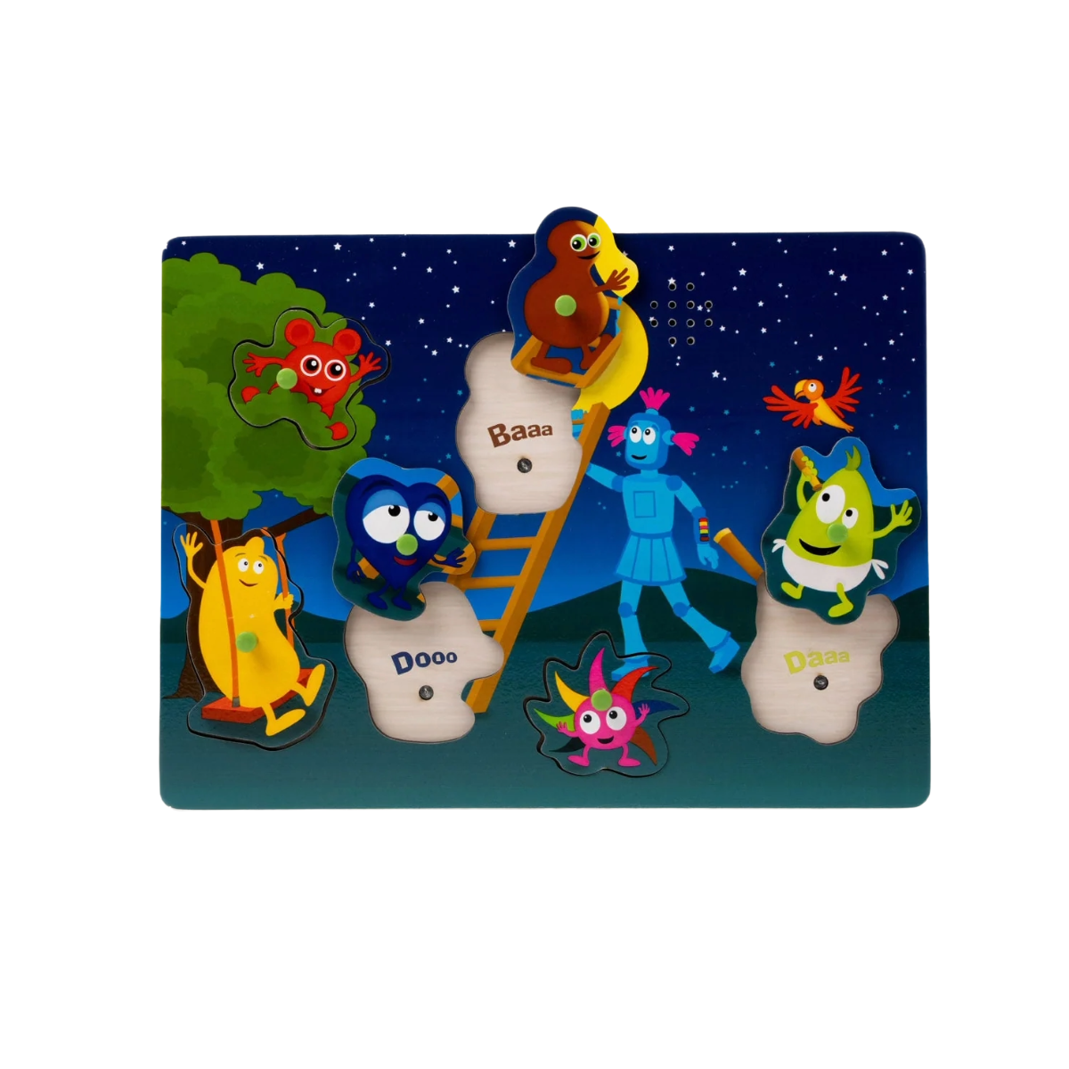 Babblarna Ljudpussel 6-bitar (Månen)